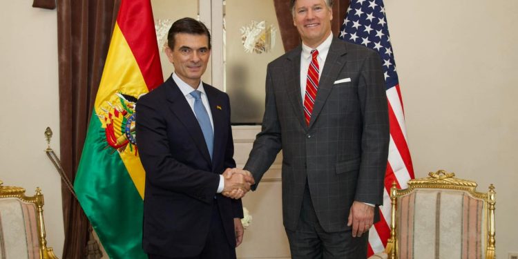 Bolivia y Estados Unidos formalizan alianzas económicas y estratégicas