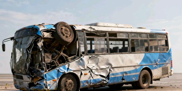 Colisión entre bus y minibús en la ruta Sucre – Potosí deja 11 heridos