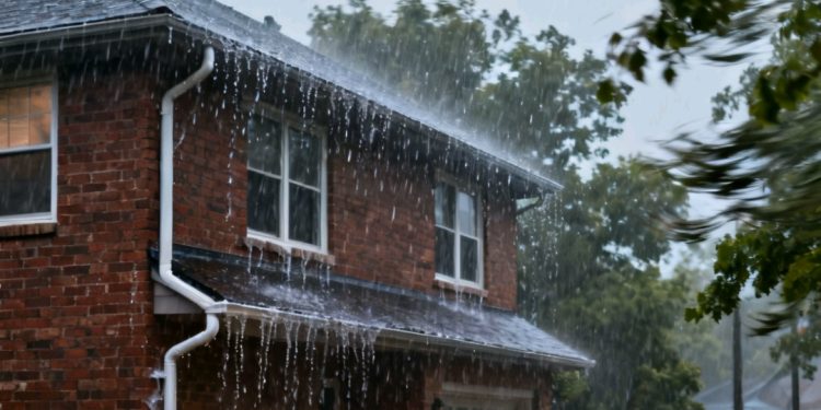 Granizada en La Paz deja seis viviendas afectadas y una casa colapsada