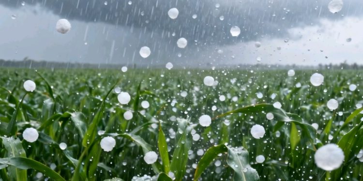 Granizada arrasa cultivos y deja más de 288 hectáreas afectadas en Potosí