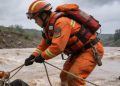 Rescatan a tres hombres atrapados en el río Piraí por crecida del caudal