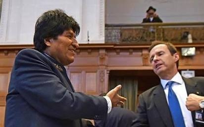Evo y Tuto se unen en defensa de Yahuasi